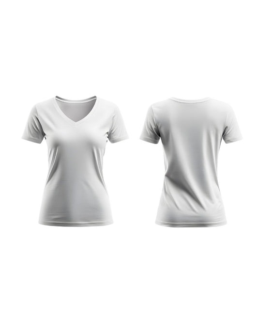 POLO DE ALGODON CUELLO V